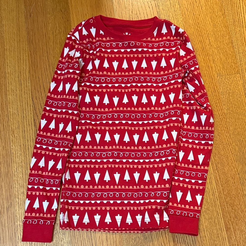 Primary Red Kids Pajama Set